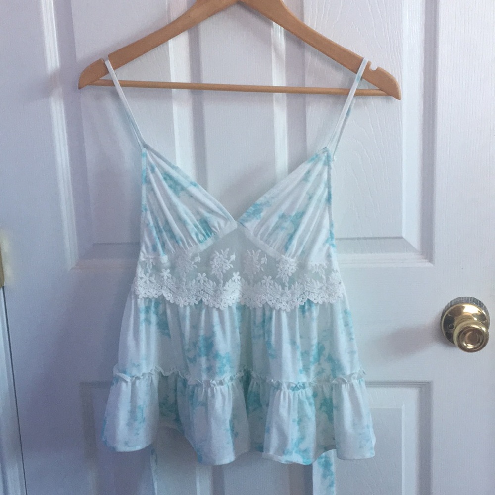 White Laced Cami (Medium)